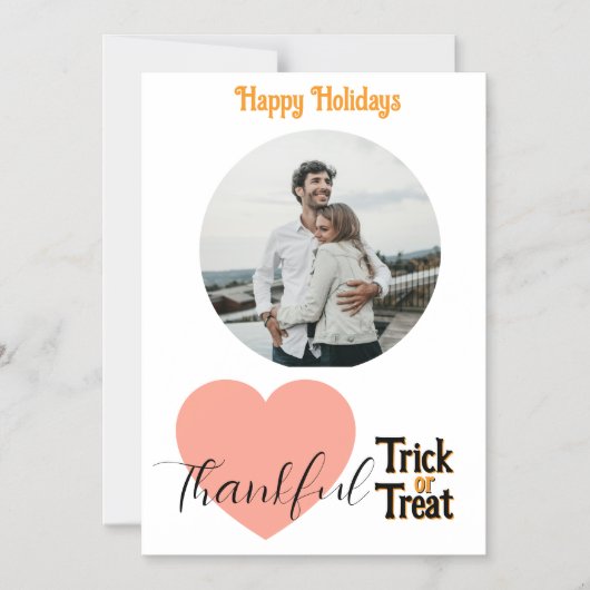 ハッピーホリデーテスト マグネット招待状 (正面)