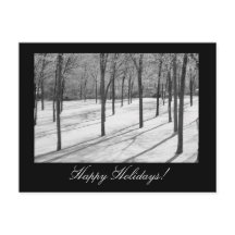 ハッピーホリデーテンプレートはがき