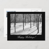 ハッピーホリデーテンプレートはがき シーズンポストカード (正面/裏面)