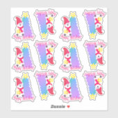 ハッピーホリデーデザイナーポーラーベスティッキー シール (シート)