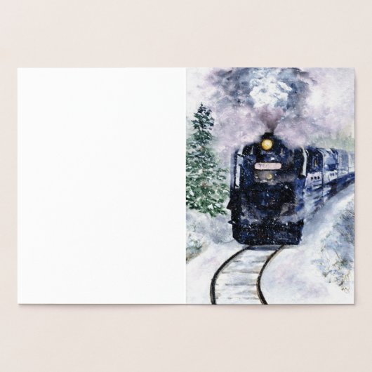 ハッピーホリデーノーザン表現 箔カード (内部)