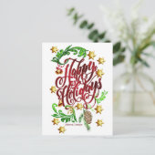 ハッピーホリデーハガキ シーズンポストカード (スタンド正面)