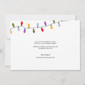 ハッピーホリデーフェイク金ゴールド台本ライトカンパニー (裏面)