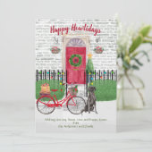 ハッピーホリデーブラックラブラドールリトリエバーレッドドア (スタンド正面)