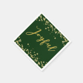 ハッピーホリデーペーパーナプキン スタンダードカクテルナプキン (角)