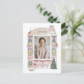 ハッピーホリデーホームフレームはがき ポストカード (スタンド正面)