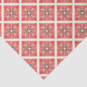 ハッピーホリデーモダンレッドはっきりしたフローラ 薄葉紙 (詳細)