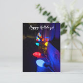 ハッピーホリデーライト ポストカード (スタンド正面)