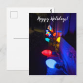 ハッピーホリデーライト ポストカード (正面/裏面)