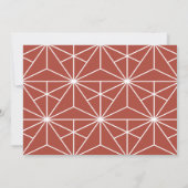 ハッピーホリデーレトロアートdecoスクリプトフォトカード シーズンカード (裏面)