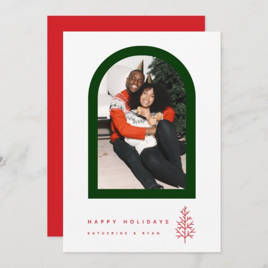 ハッピーホリデー写真の追加 (正面/裏面)