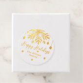 ハッピーホリデー冬 フェイバータグ (箱)