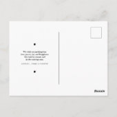 ハッピーホリデー家族の写真はがきを追加 ポストカード (裏面)