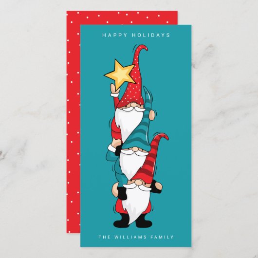 ハッピーホリデー飾格言ズツリー (正面/裏面)