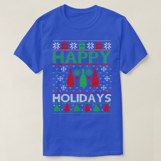 ハッピーホリデー1 Tシャツ (デザイン正面)