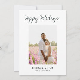 ハッピーホリデー2フォトカップル シーズンカード