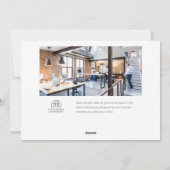 ハッピーホリデー6フォトビジネスホリデーカード シーズンカード (裏面)