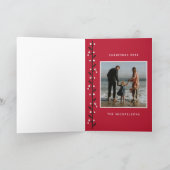 ハッピーホリデー | あなたの写真を追加 カード (内部)