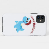ハッピーホリデー!かわいいネッシー Case-Mate iPhoneケース (裏面(横))