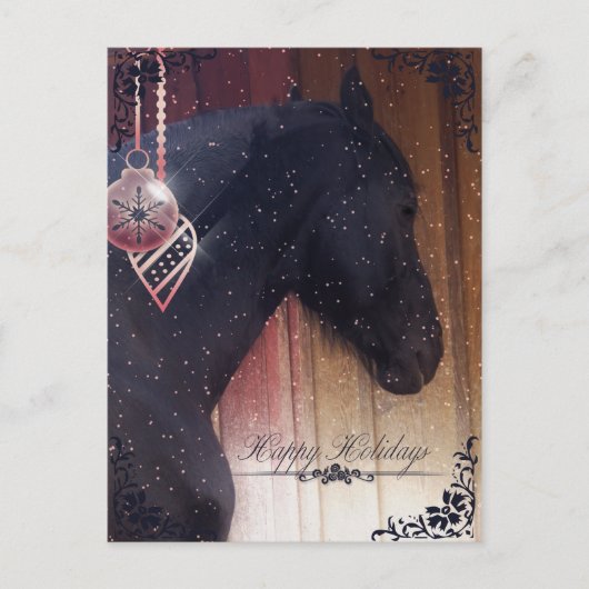 ハッピーホリデー – はがき シーズンポストカード (正面)