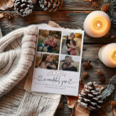 ハッピーホリデー ウィンター フォリアジ ホリデー カード