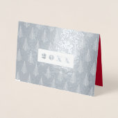 ハッピーホリデー |カスタム年高級ホイル実在カード 箔カード (正面)