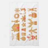 ハッピーホリデー キッチンタオル (縦)