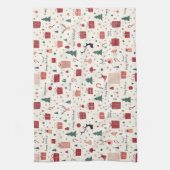 ハッピーホリデー キッチンタオル (縦)