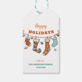 ハッピーホリデー ギフトタグ (正面)