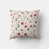 ハッピーホリデー クッション (裏面)