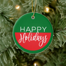 ハッピーホリデー – クリスマスオーナメント