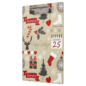 ハッピーホリデー クリップボード (左)