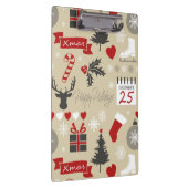 ハッピーホリデー クリップボード (右)