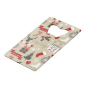 ハッピーホリデー クレジットカード栓抜き (裏面アングル)