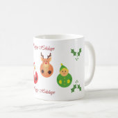 ハッピーホリデー! コーヒーマグカップ (正面右)