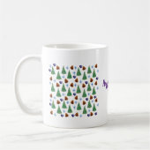 ハッピーホリデー コーヒーマグカップ (左)