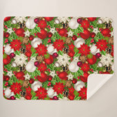 ハッピーホリデー シェルパブランケット (正面(横))