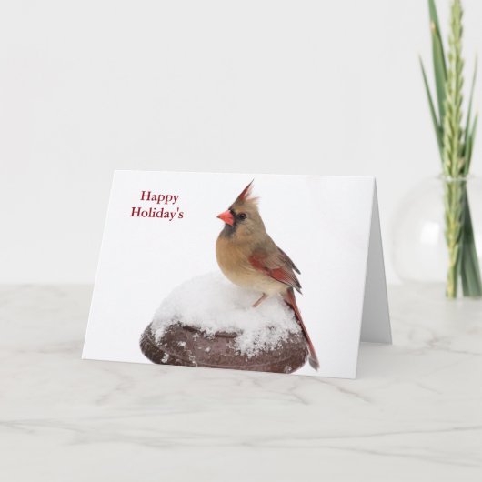 ハッピーホリデー シーズンカード (正面)