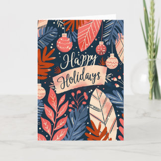 ハッピーホリデー シーズンカード