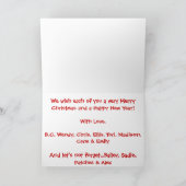 ハッピーホリデー！ シーズンカード (内部)