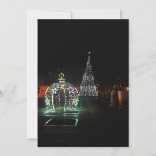 ハッピーホリデー シーズンカード (正面)