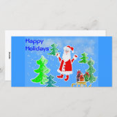 ハッピーホリデー シーズンカード (正面/裏面)