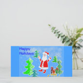 ハッピーホリデー シーズンカード (スタンド正面)