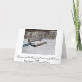 ハッピーホリデー シーズンカード (裏面)