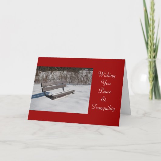 ハッピーホリデー シーズンカード (正面)