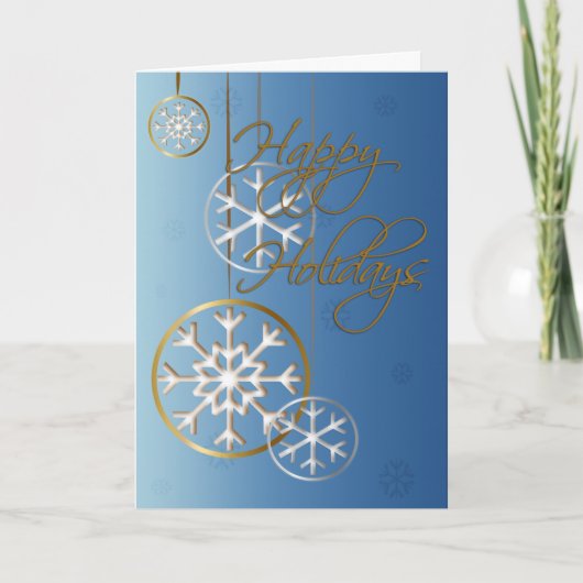 ハッピーホリデー シーズンカード (正面)