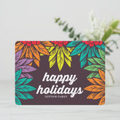 ハッピーホリデー シーズンカード (スタンド正面)