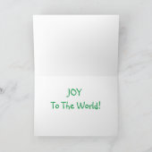 ハッピーホリデー シーズンカード (内部)