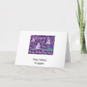 ハッピーホリデー シーズンカード (裏面)