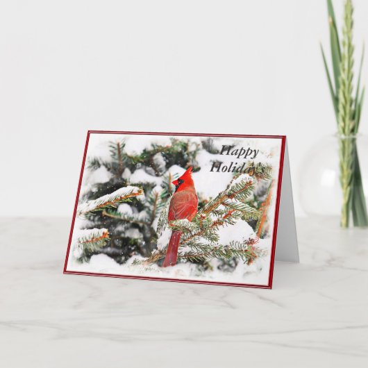 ハッピーホリデー シーズンカード (正面)